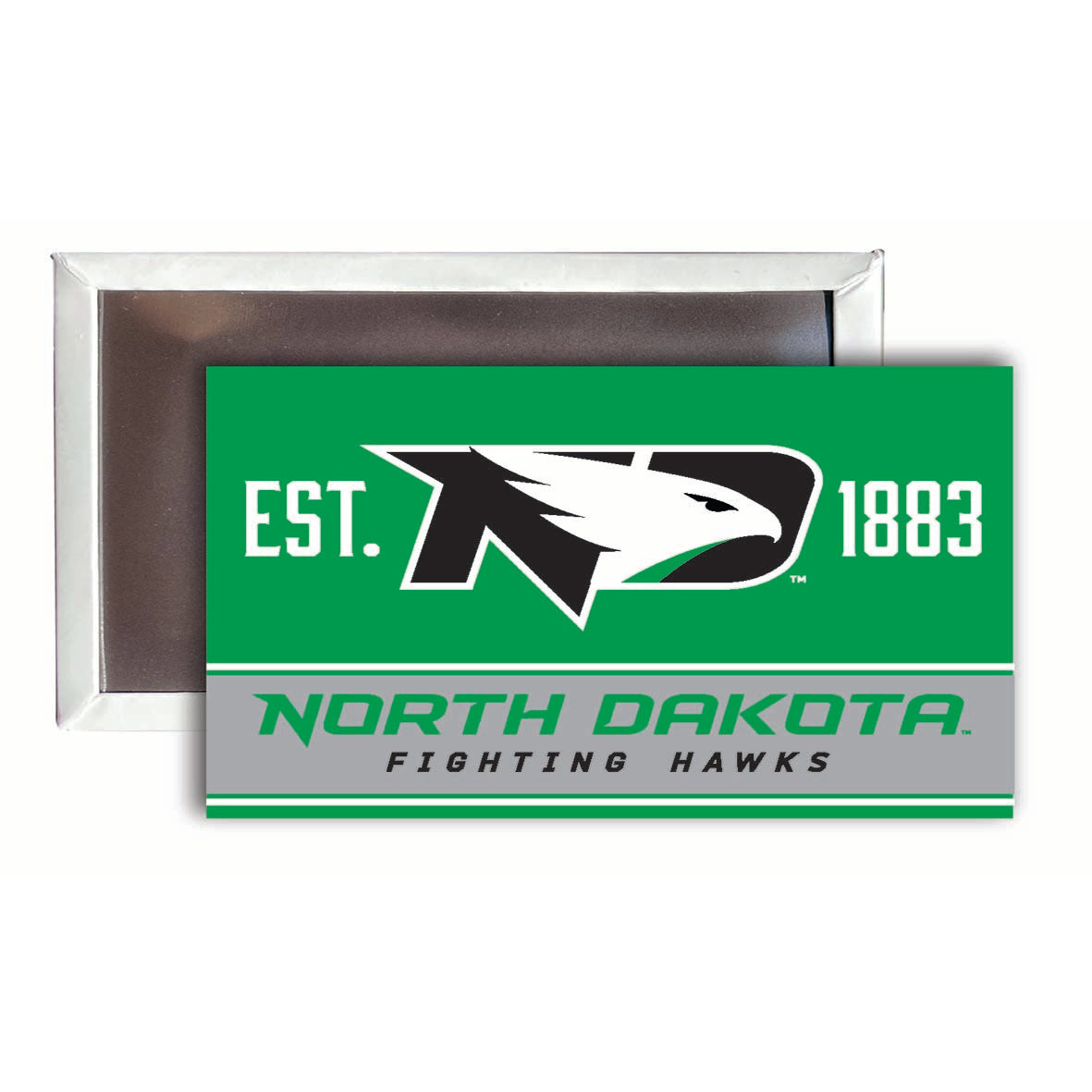 North Dakota Fighting Hawks 2x3-Inch Fridge Magnet 4-Pack