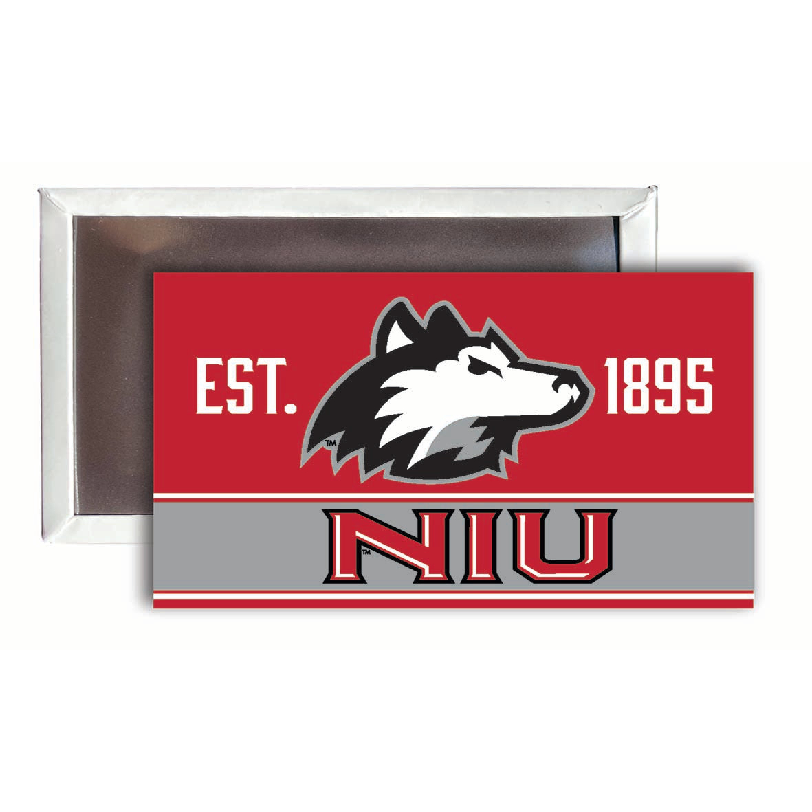 Northern Illinois Huskies 2x3-Inch Fridge Magnet 4-Pack