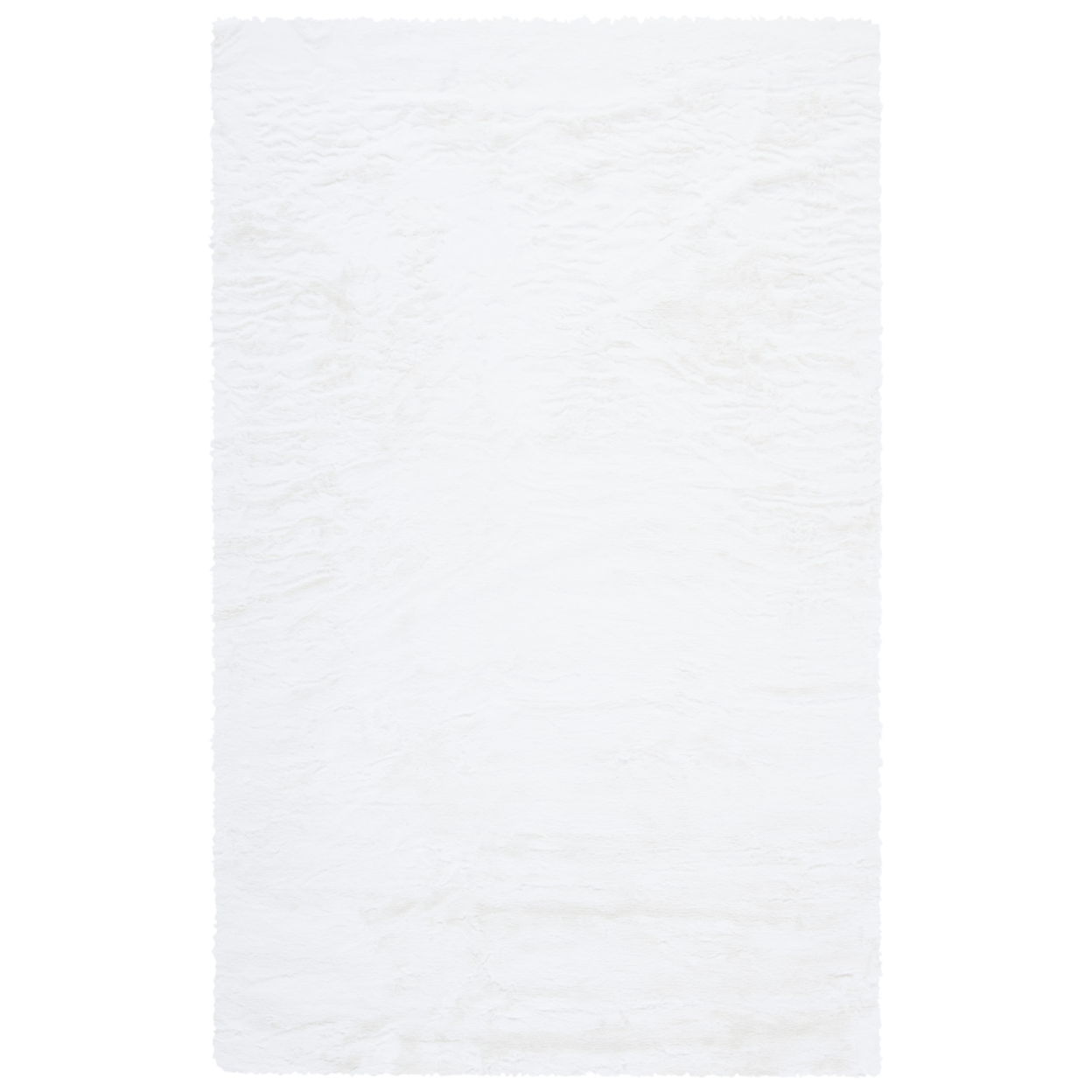 SAFAVIEH Faux Sheep Skin Collection FSS535A Ivory Rug - 5' X 7'