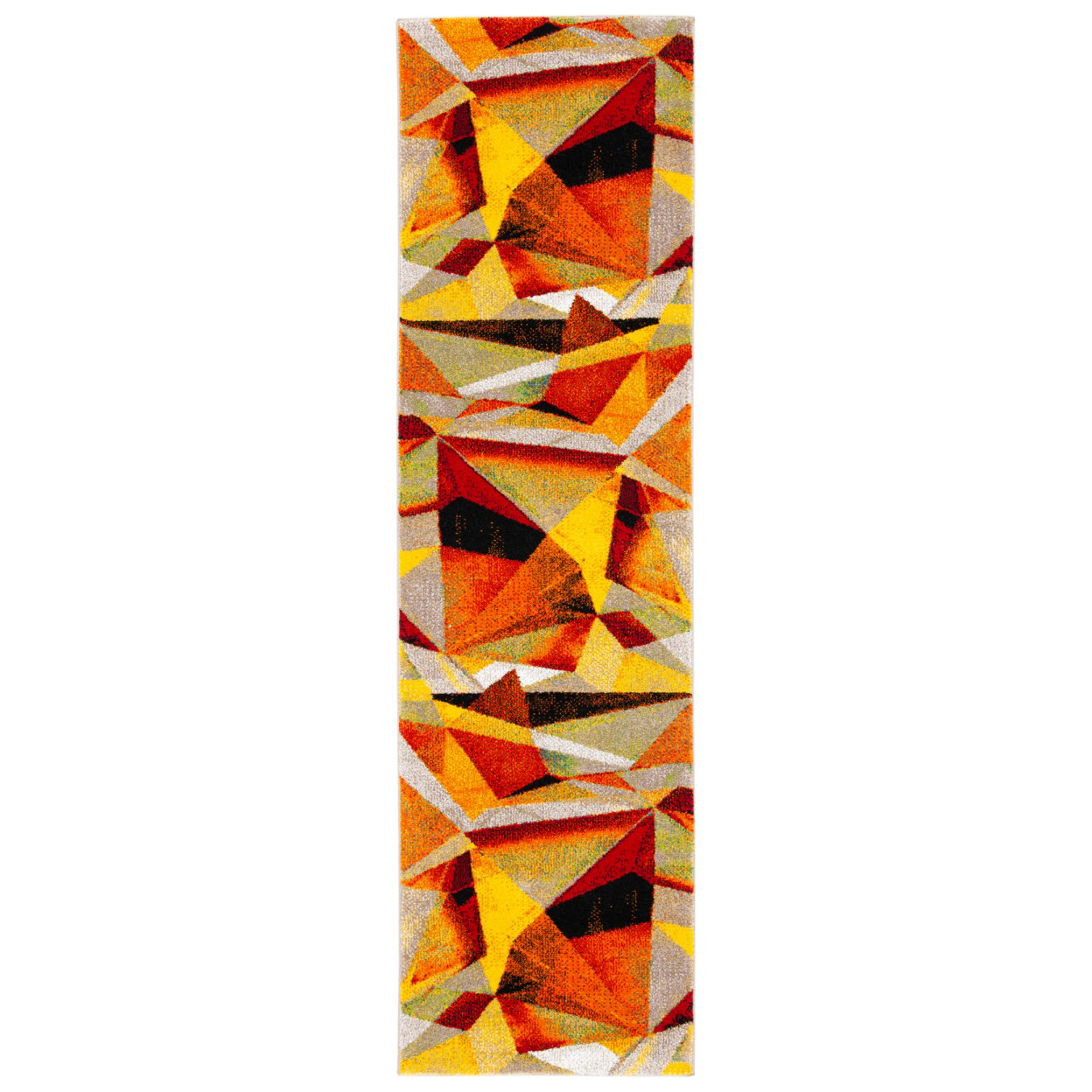 SAFAVIEH Porcello Collection PRL6940P Orange / Red Rug - 2' 3 X 8'