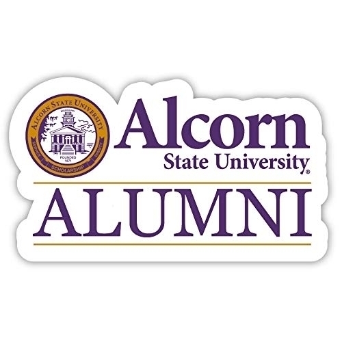 Alcorn State Braves Alumni 4 Sticker - (4 Pack)