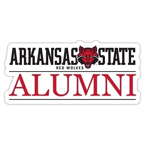 Arkansas State Alumni 4 Sticker - (4 Pack)