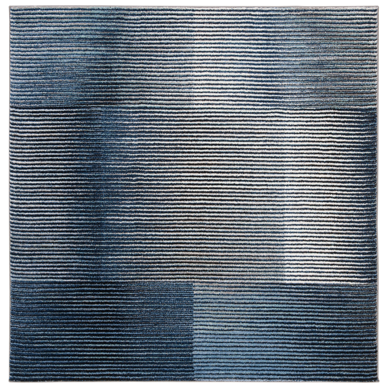 SAFAVIEH Galaxy Collection GAL115M Blue / Navy Rug - 6' 7 Square