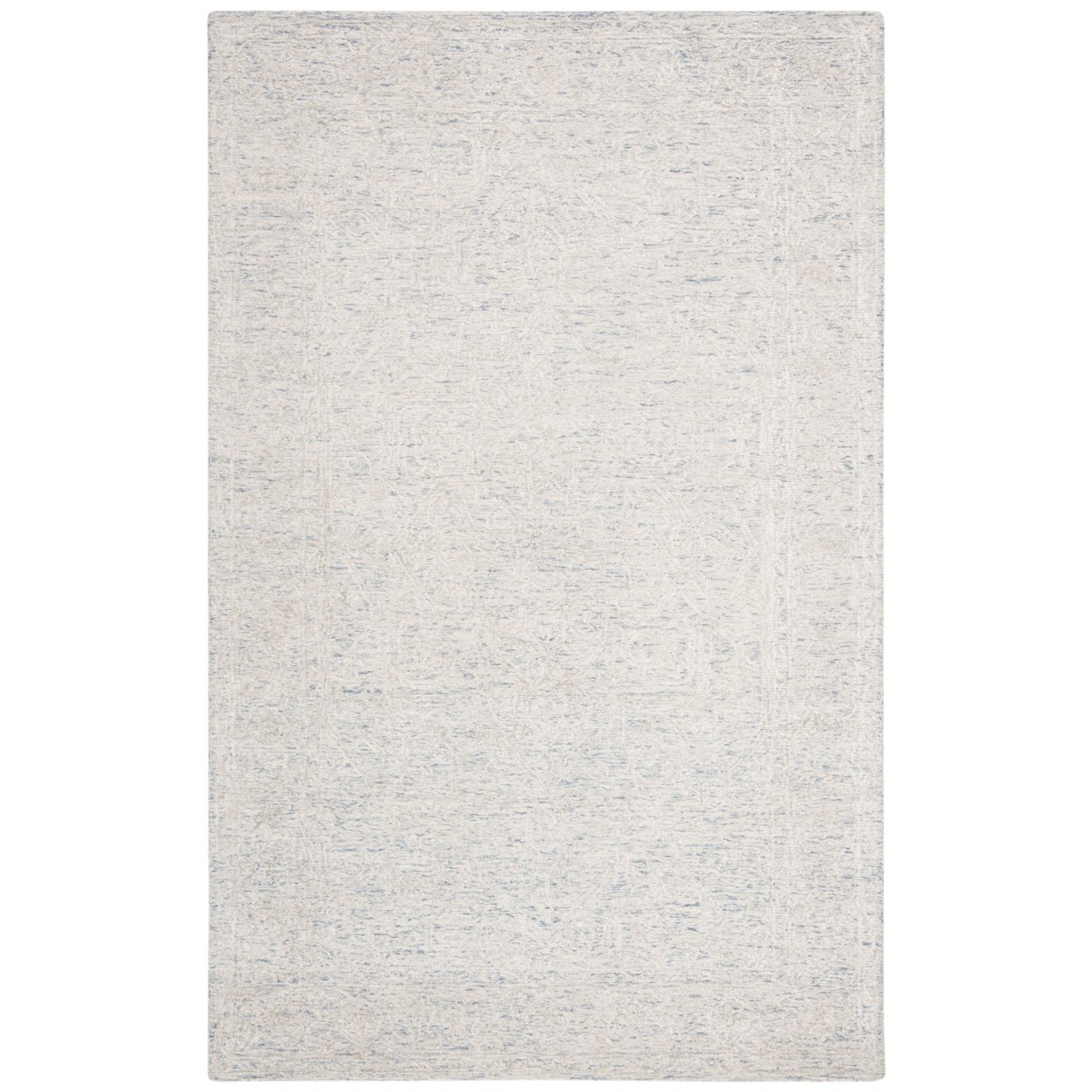 SAFAVIEH Glamour Collection GLM537M Blue / Ivory Rug - 8' X 11'