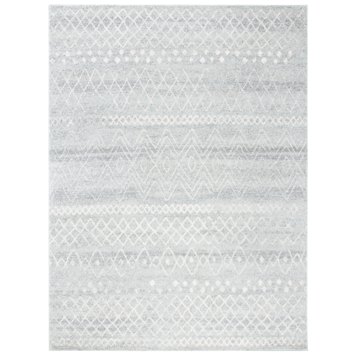 SAFAVIEH Madison Collection MAD798G Silver / Ivory Rug - 10' X 14'