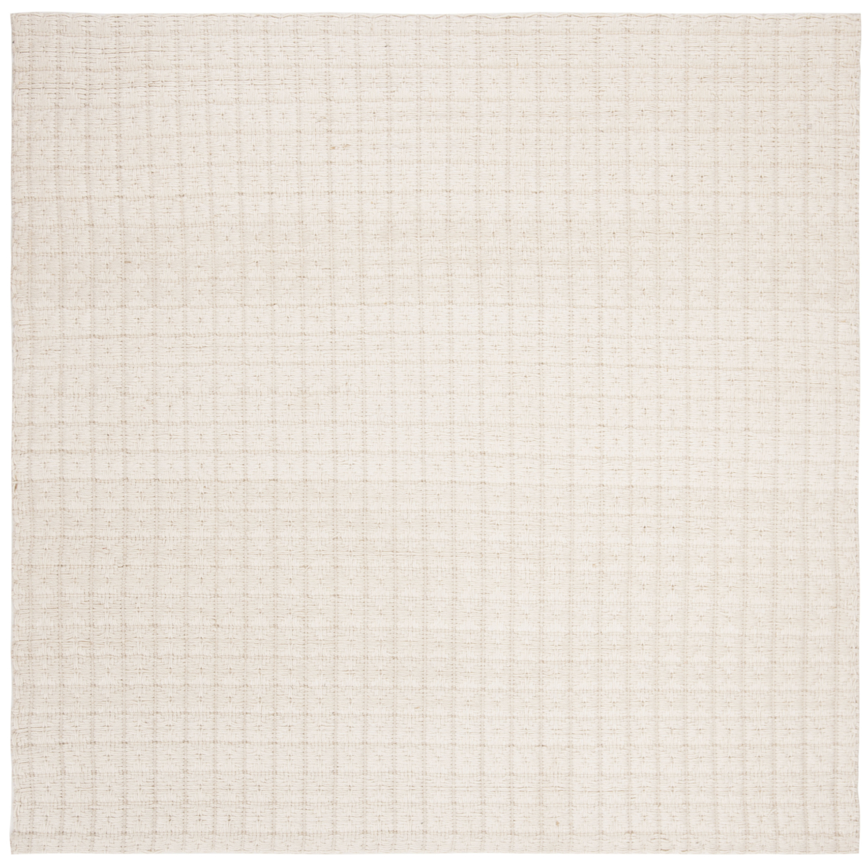 SAFAVIEH Natura Collection NAT408A Handwoven Ivory Rug - 6 X 6 Square