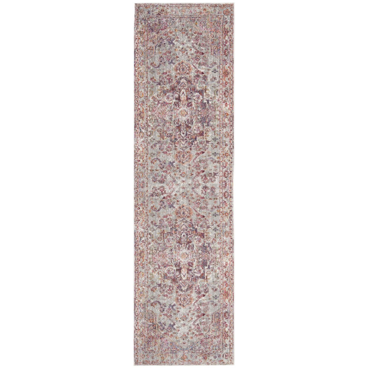 SAFAVIEH Valencia Collection VAL163S Ivory / Red Rug - 8' X 10'