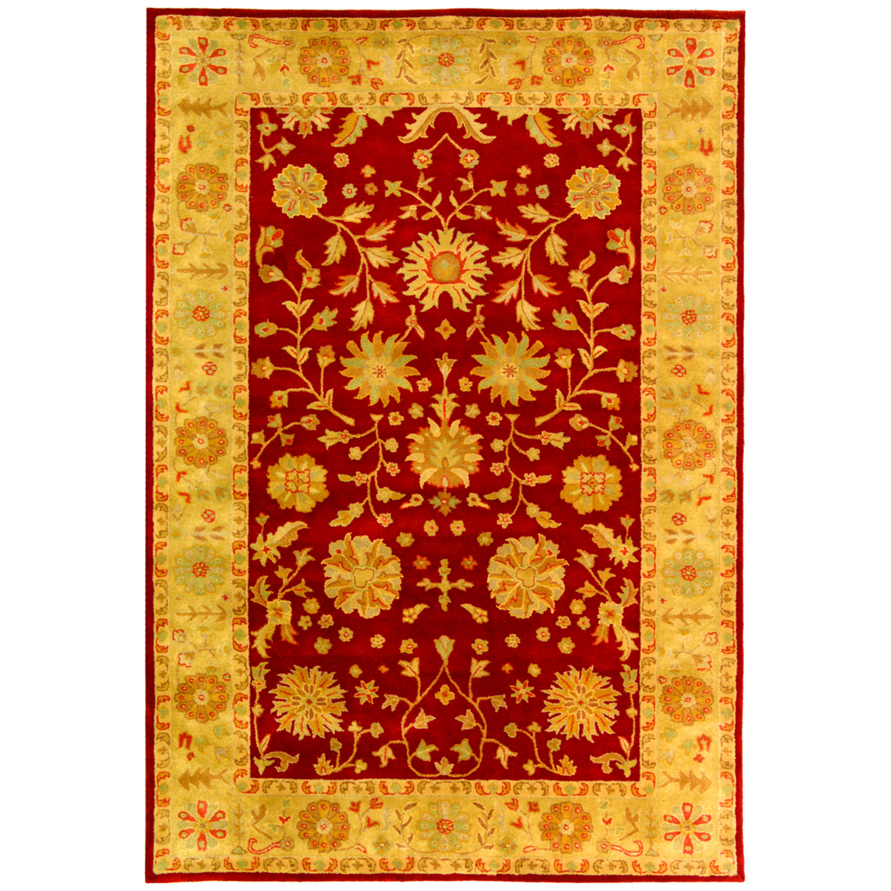 Safavieh HG813A Heritage Red / Gold - 6' X 9'