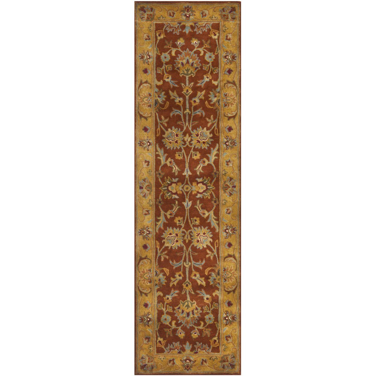 SAFAVIEH HG820A Heritage Red / Natural - 2' 3 X 6'