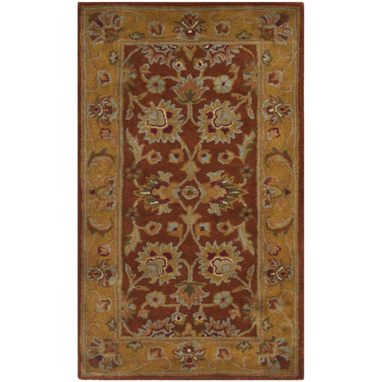 SAFAVIEH HG820A Heritage Red / Natural - 2' 3 X 4'