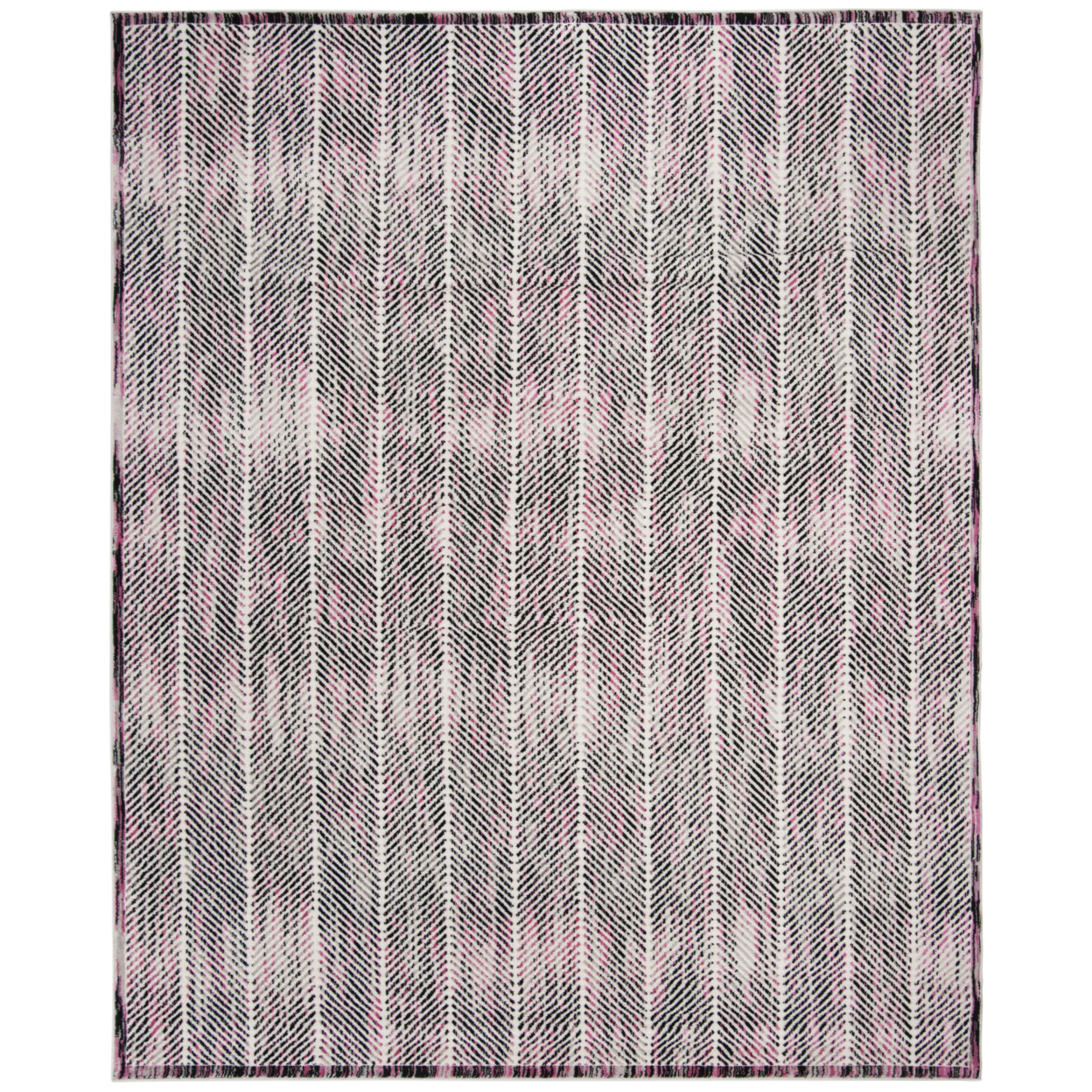 SAFAVIEH Skyler Collection SKY194P Grey / Pink Rug - 8' X 10'