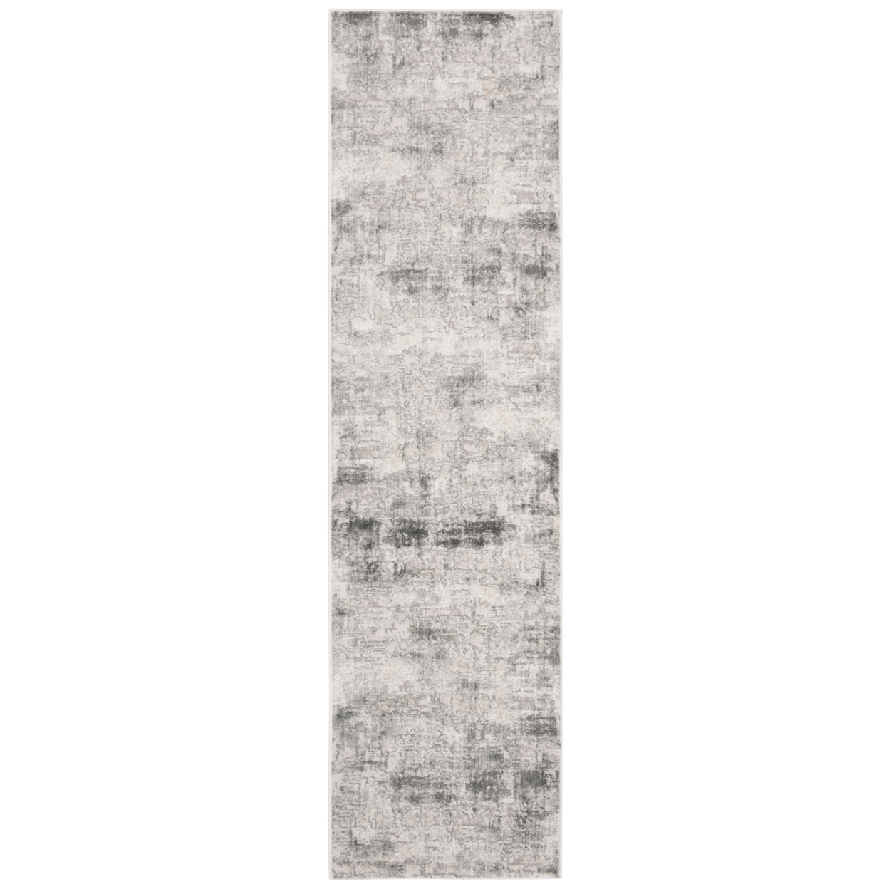 SAFAVIEH Vogue Collection VGE143A Beige / Charcoal Rug - 2' X 16'
