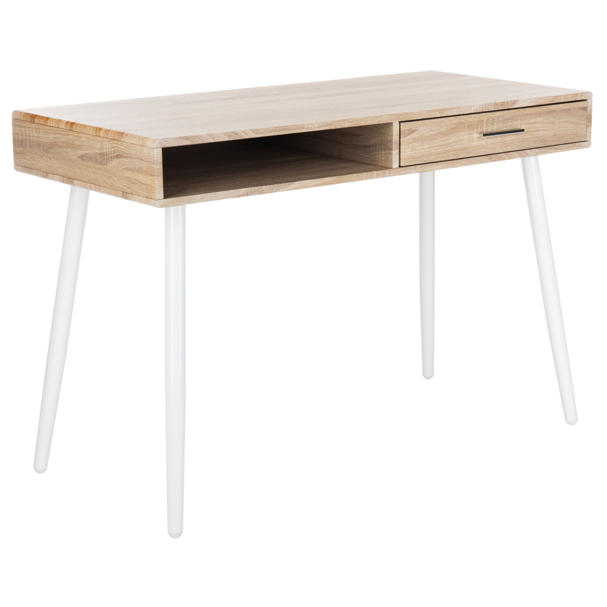 SAFAVIEH Jorja 1-Drawer 1 Shelf Desk Natural / White