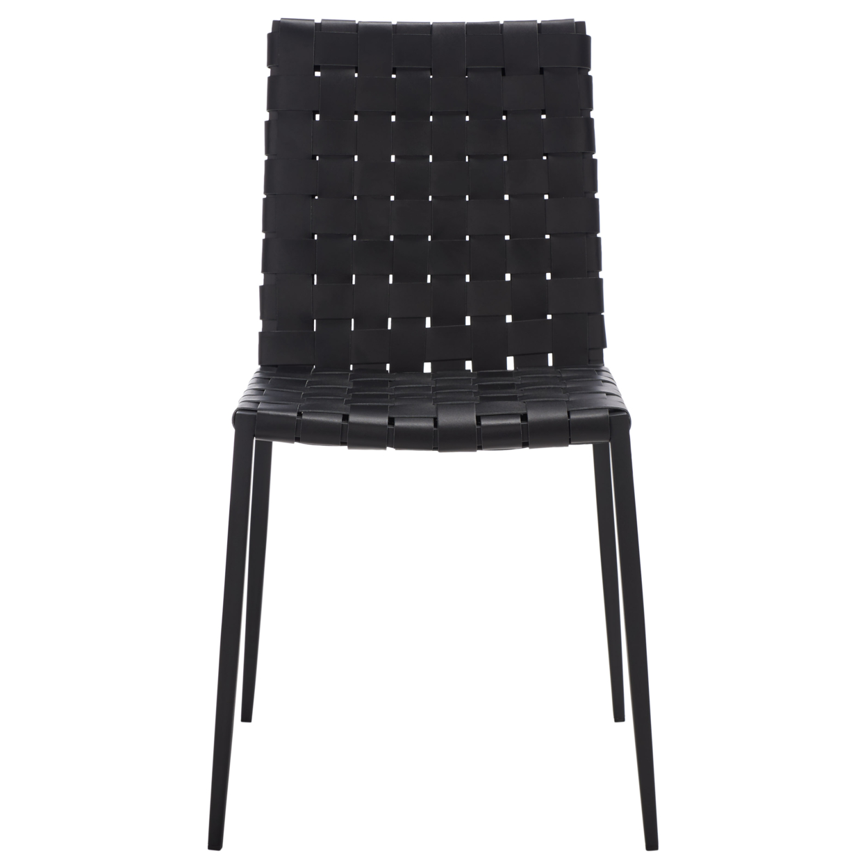 SAFAVIEH Rayne Woven Dining Chair Set Of 2 Black