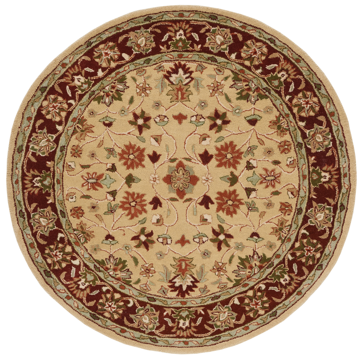 SAFAVIEH HG965A Heritage Ivory / Red - 2' X 3'