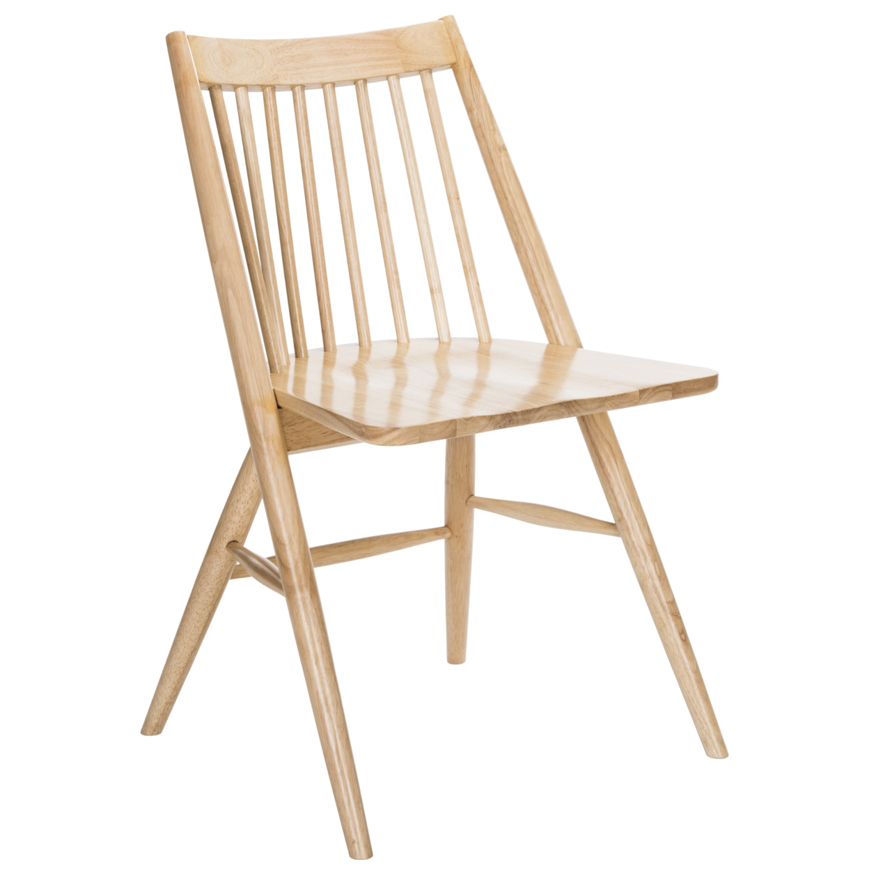 SAFAVIEH Wren 19H Spindle Dining Chair Set Of 2 Natural