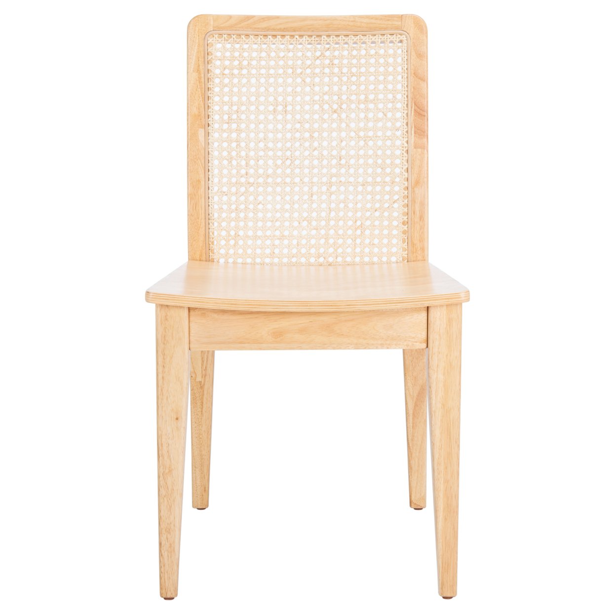 SAFAVIEH Benicio Rattan Dining Chair Set Of 2 Natural