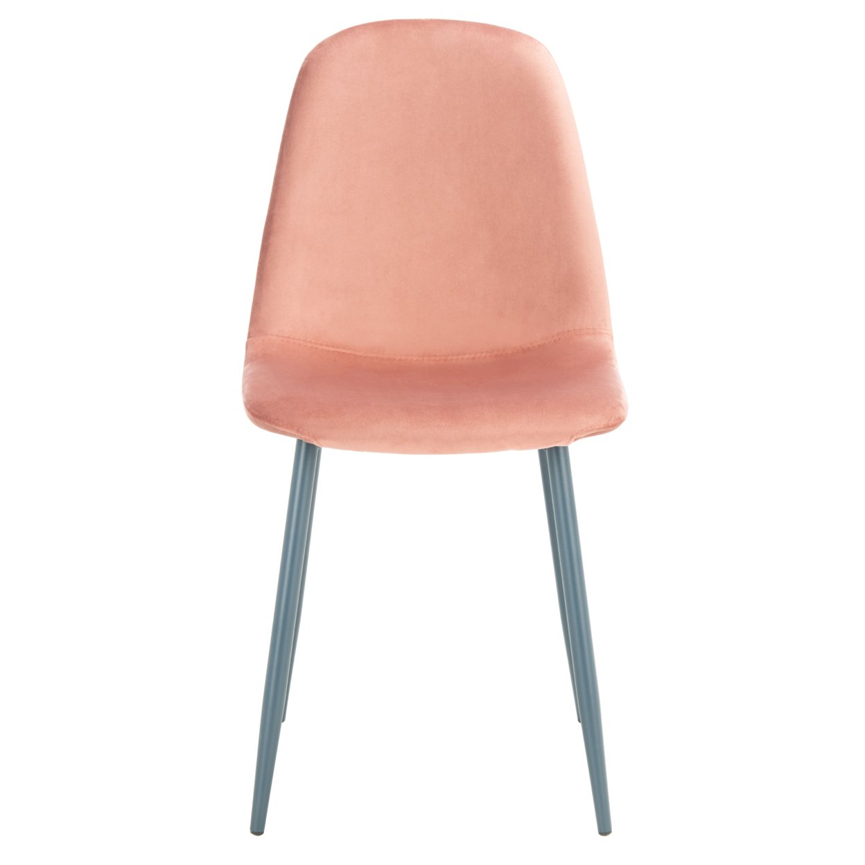 SAFAVIEH Blaire Dining Chair Set Of 2 Pink / Dark Grey