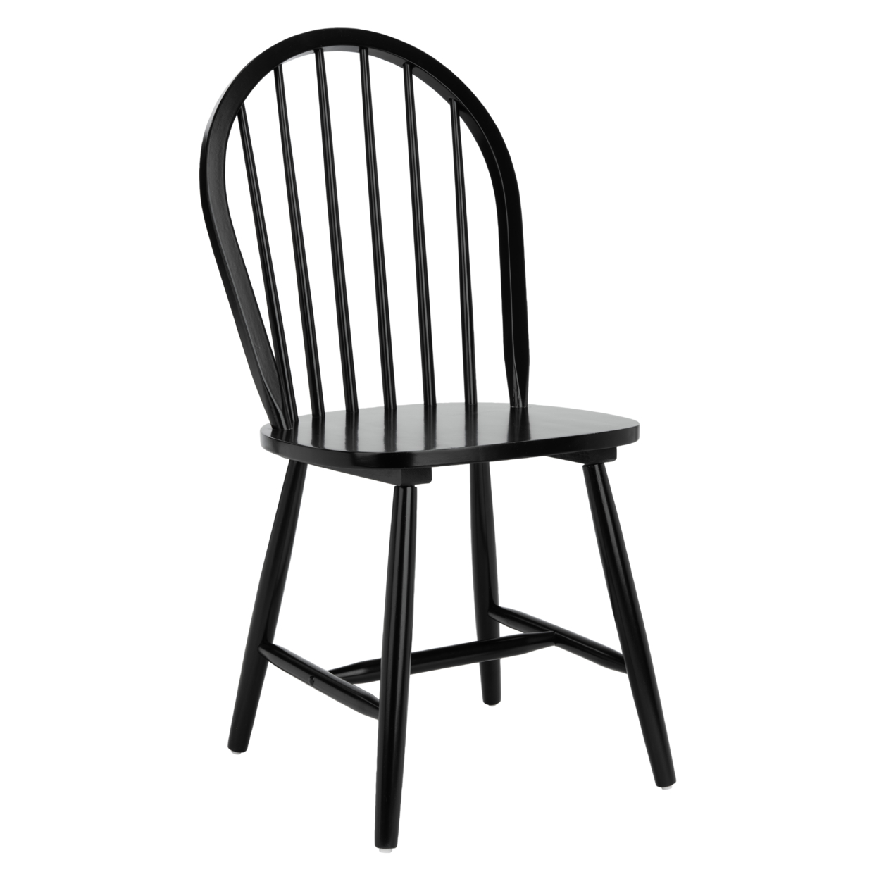SAFAVIEH Camden Spindle Back Dining Chair Set Of 2 Black