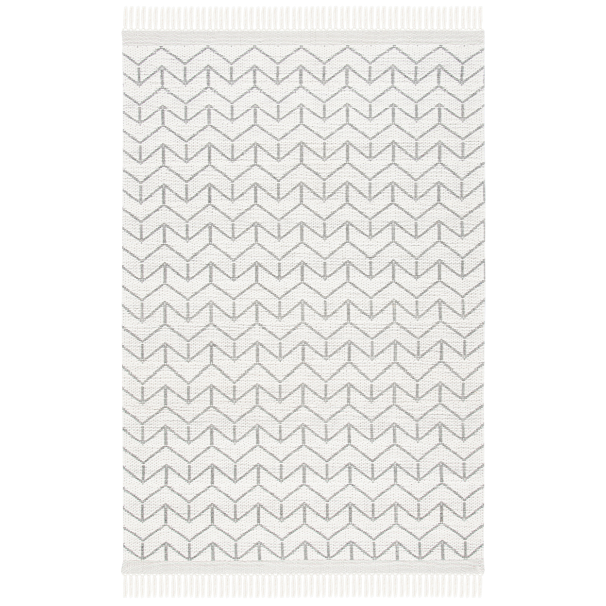 SAFAVIEH Vermont Collection VRM310A Handmade Ivory Rug - 5' X 8'