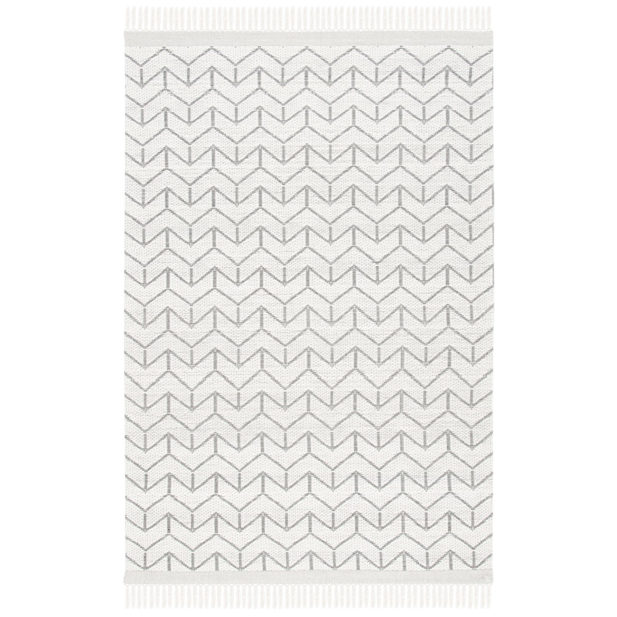 SAFAVIEH Vermont Collection VRM310A Handmade Ivory Rug - 4' X 6'