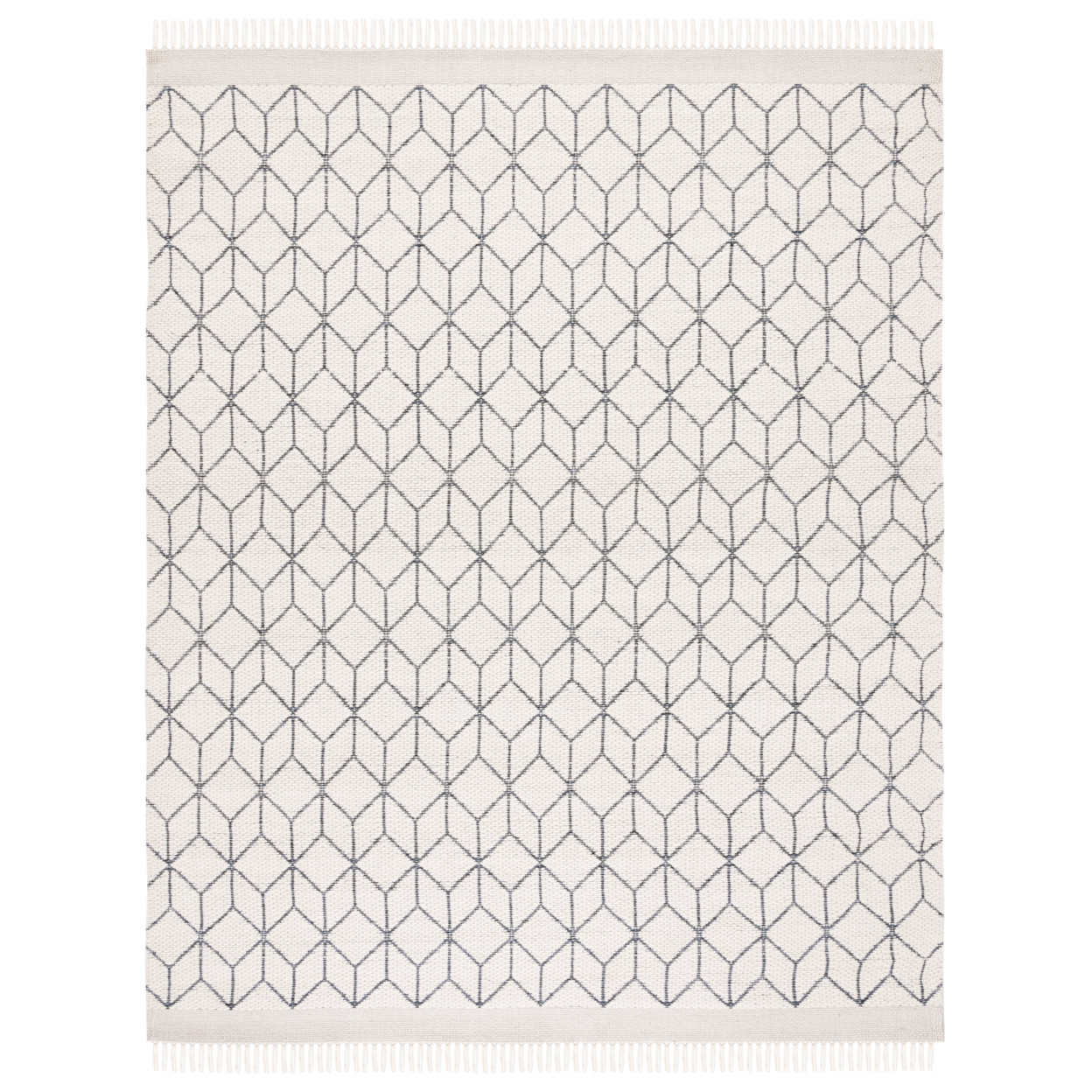 SAFAVIEH Vermont Collection VRM309A Handmade Ivory Rug - 6' X 9'