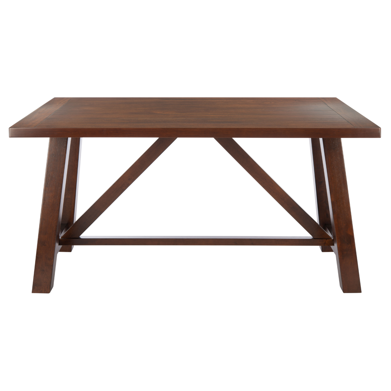 SAFAVIEH Ainslee Rectangle Dining Table Brown