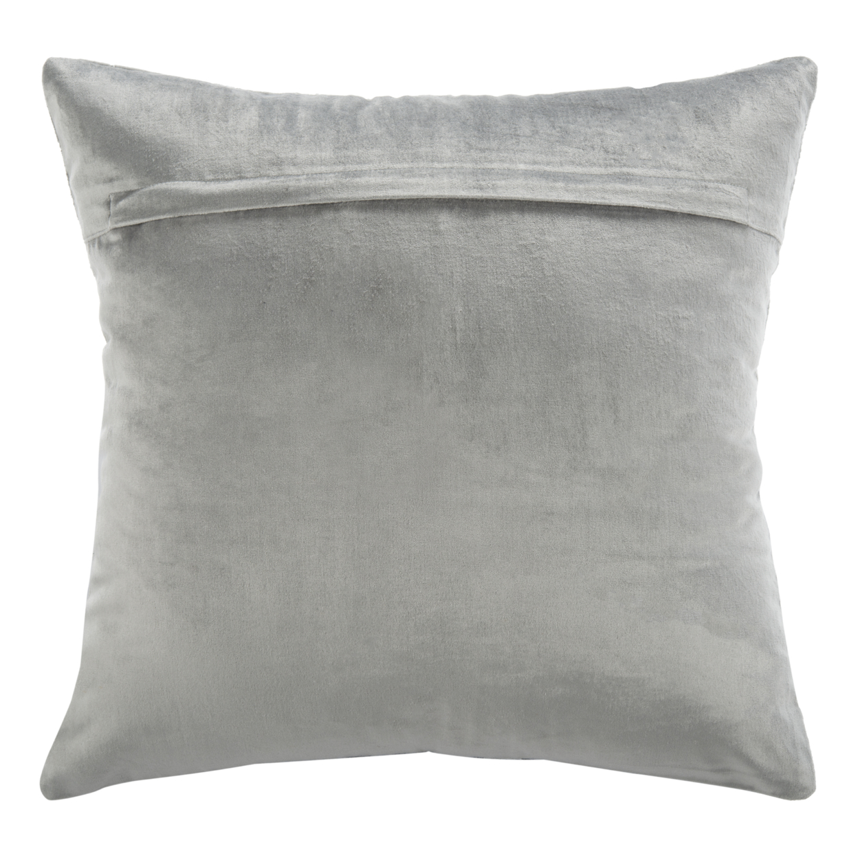 SAFAVIEH Edmee Metallic Pillow Grey / Silver