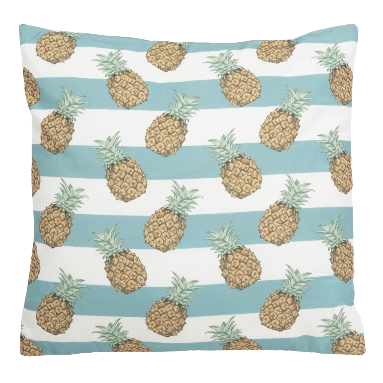 SAFAVIEH Indoor / Outdoor Pari Pineapple Pillow Teal / White