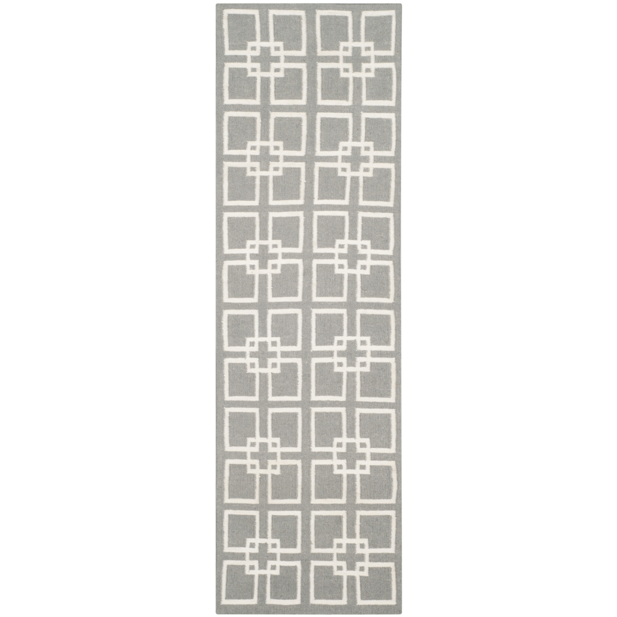 SAFAVIEH Martha Stewart MSR1151C Cement Gray Rug - 2' 3 X 9'