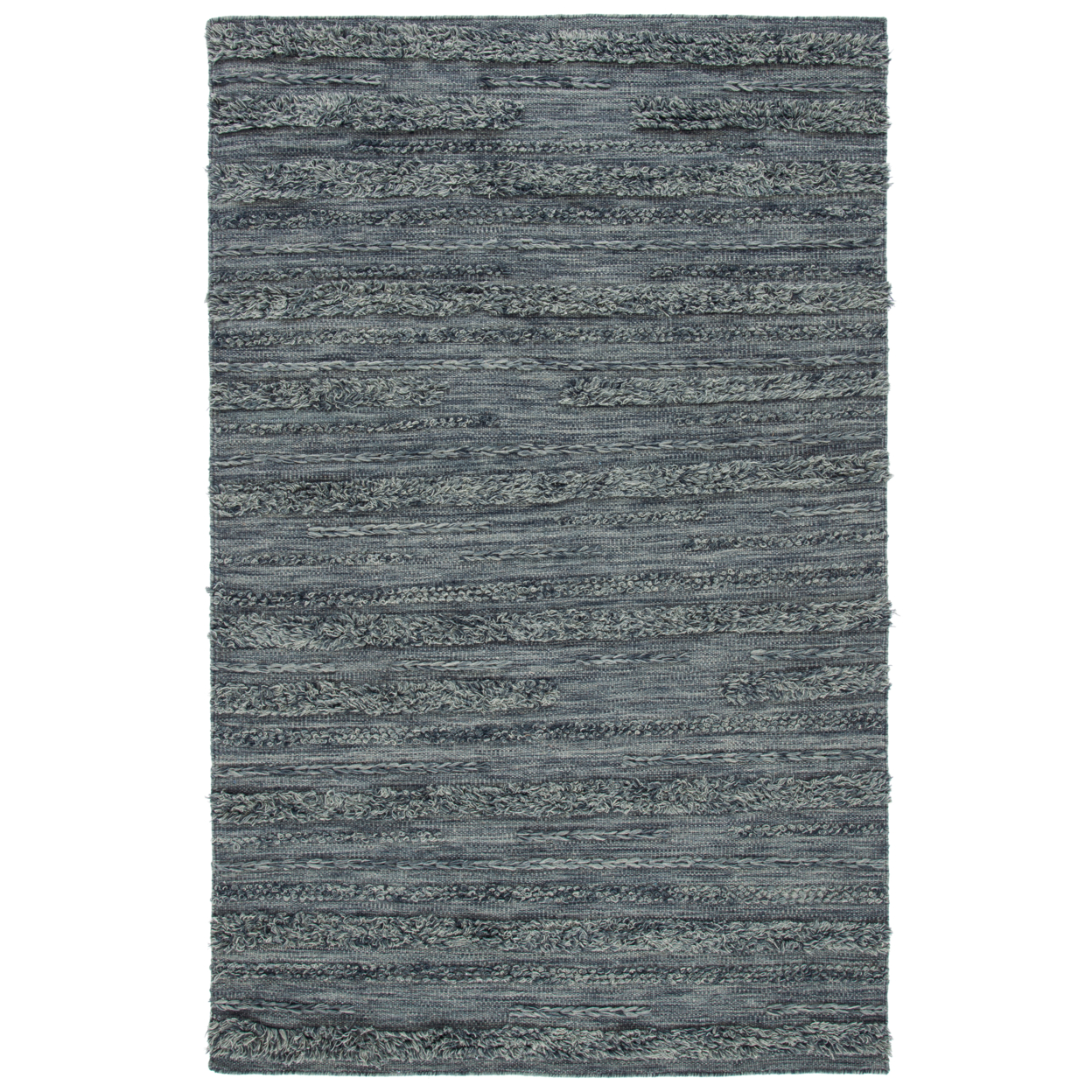 SAFAVIEH Vermont VRM901H Handwoven Charcoal / Ivory Rug - 8' X 10'
