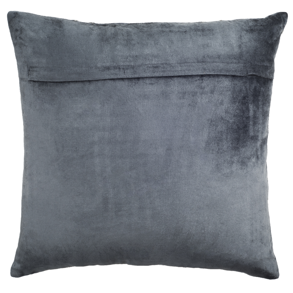 SAFAVIEH Lucius Argyle Pillow Midnight Dark Blue