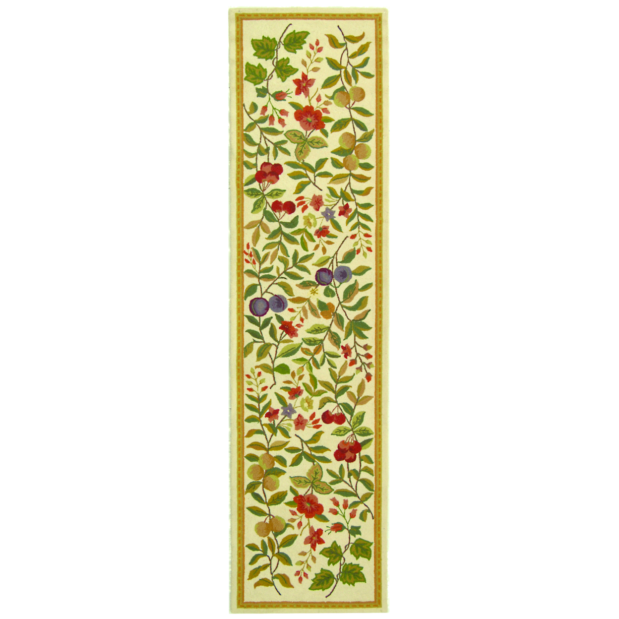 SAFAVIEH Chelsea Collection HK210A Hand-hooked Ivory Rug - 6' X 9'