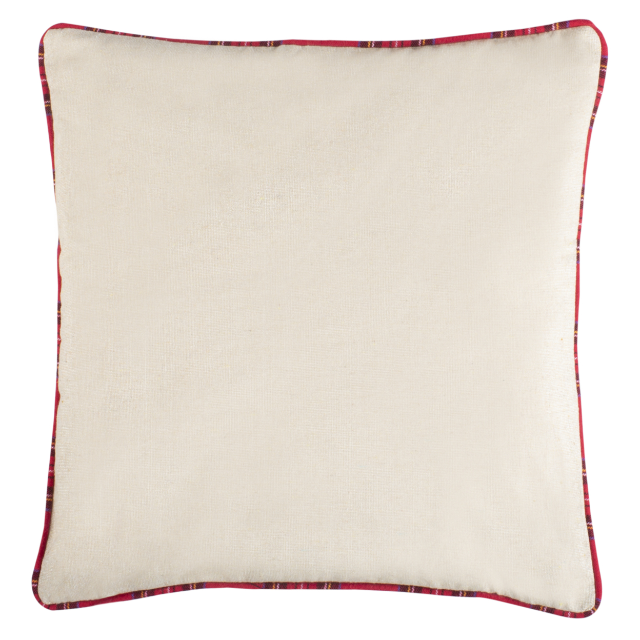 SAFAVIEH Blitz Pillow Beige / Red