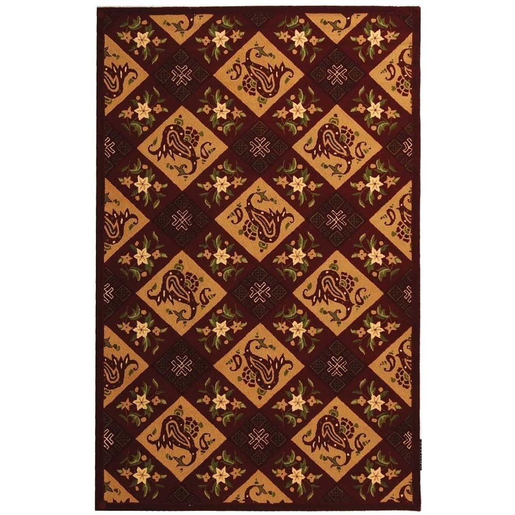 SAFAVIEH Chelsea HK308A Hand-hooked Assorted Rug - 5' 3 X 8' 3
