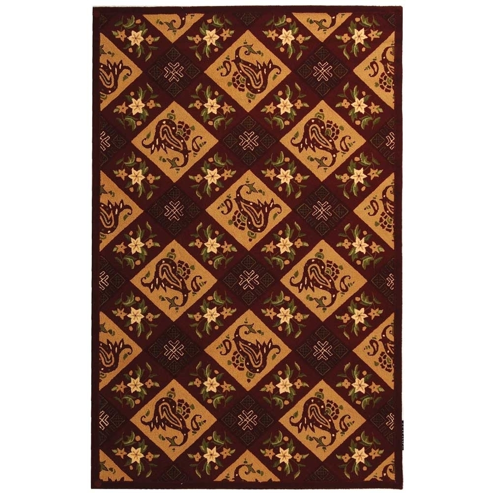 SAFAVIEH Chelsea HK308A Hand-hooked Assorted Rug - 7' 9 X 9' 9