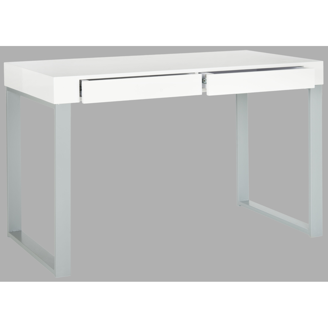 SAFAVIEH Barton Desk White / Grey
