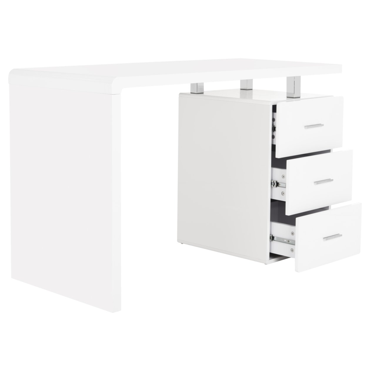 SAFAVIEH Orrin 3-Drawer Desk White