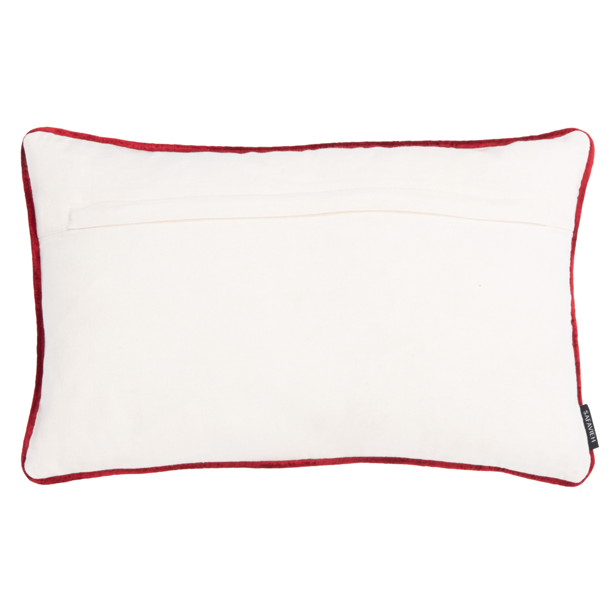SAFAVIEH Joy Tree Pillow Cream / Red