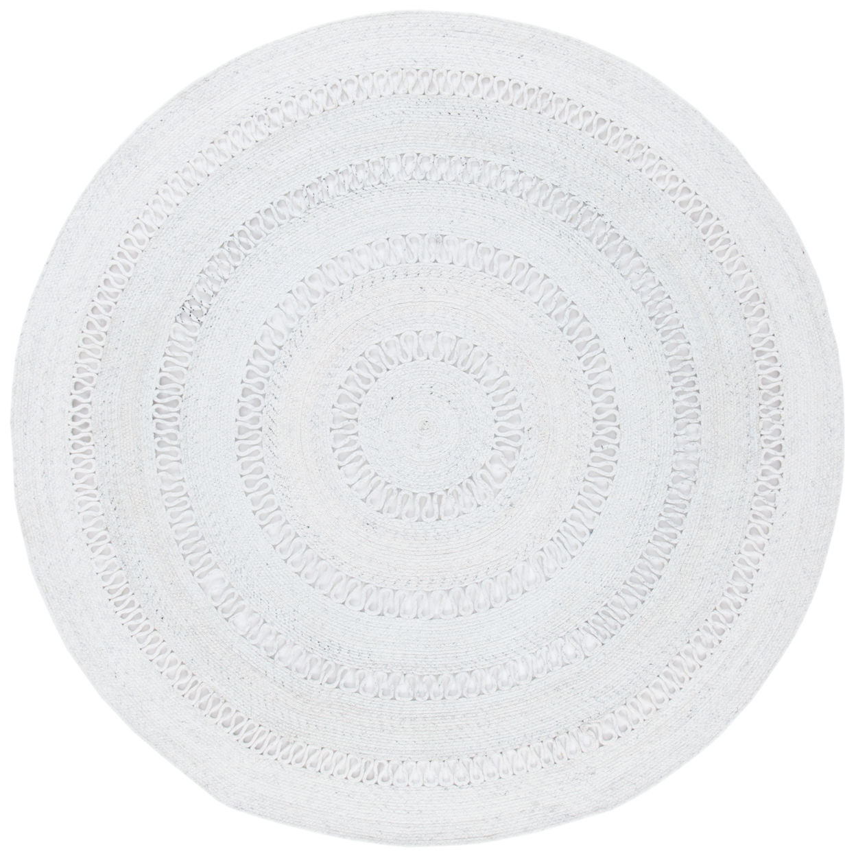 SAFAVIEH Cape Cod Collection CAP221A Handwoven Ivory Rug - 7' Round