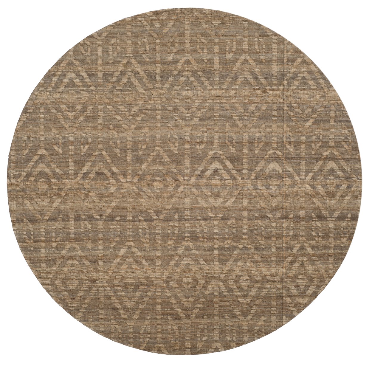 SAFAVIEH Cape Cod Collection CAP411A Handwoven Camel Rug - 6' Round
