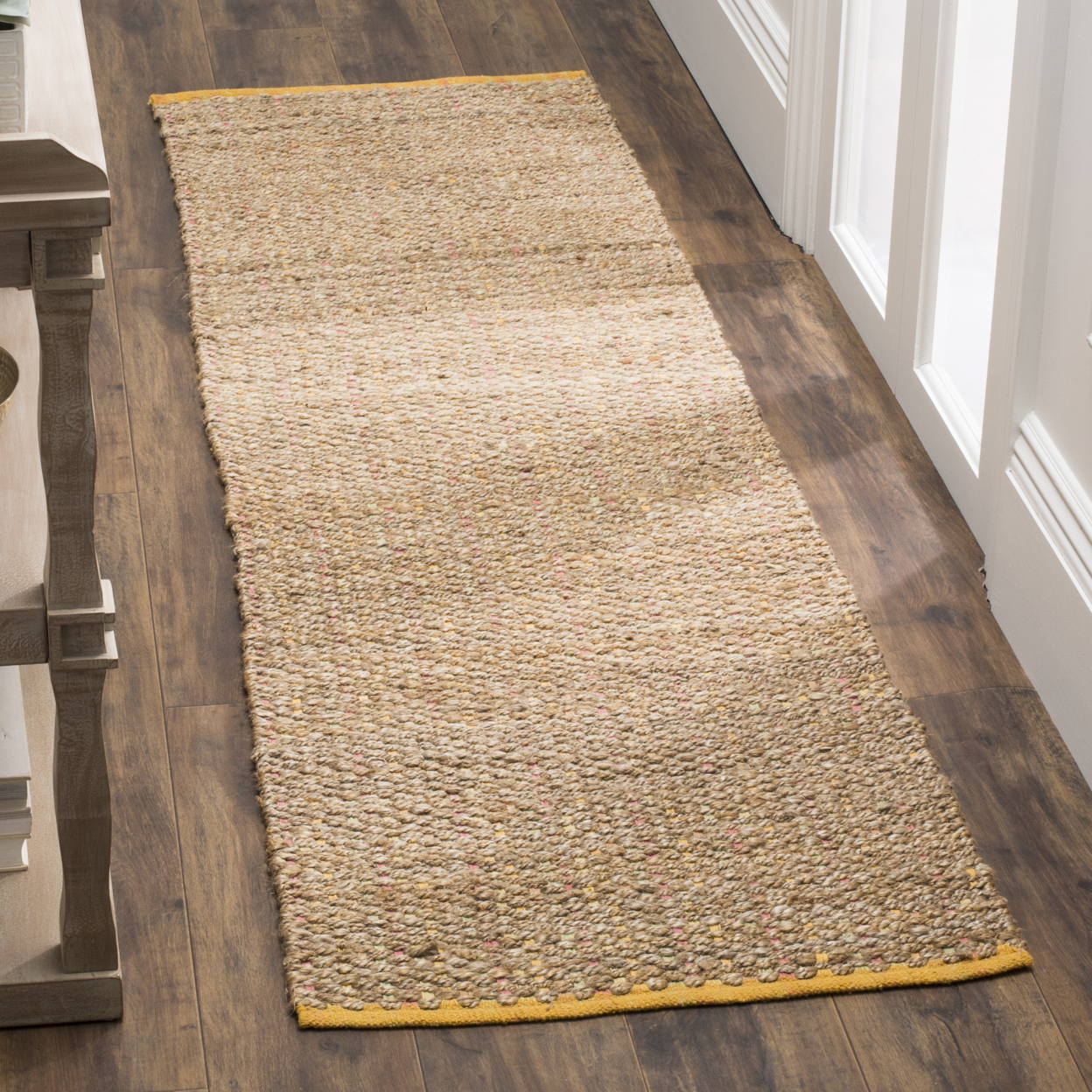 SAFAVIEH Cape Cod Collection CAP811D Handwoven Spring Rug - 3' X 5'