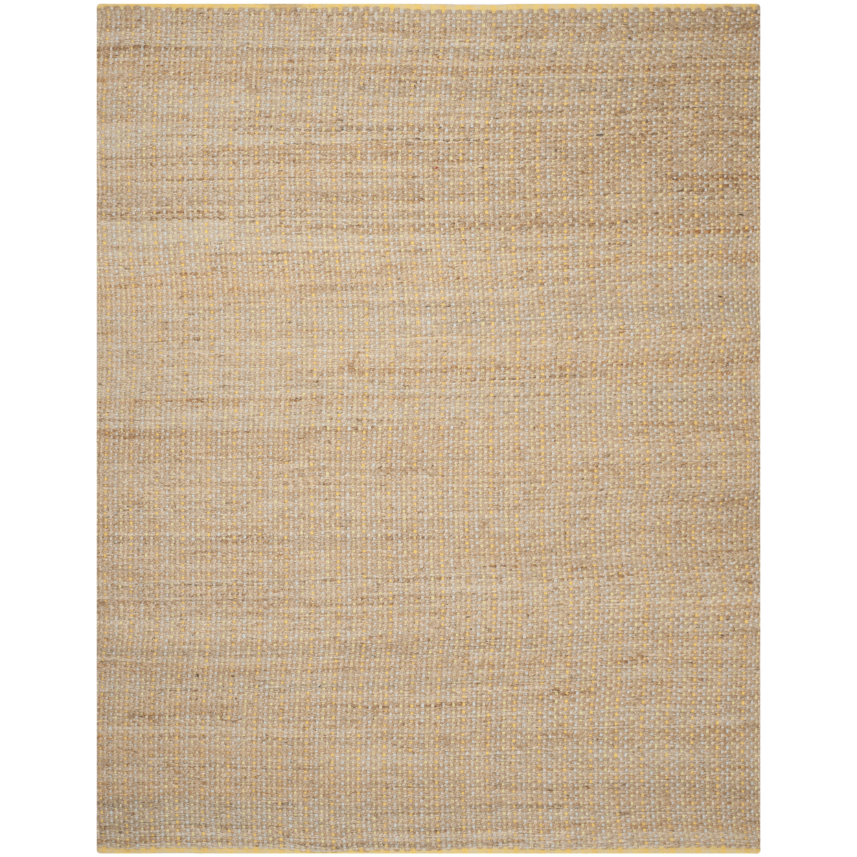 SAFAVIEH Cape Cod Collection CAP811A Handwoven Yellow Rug - 8' X 10'