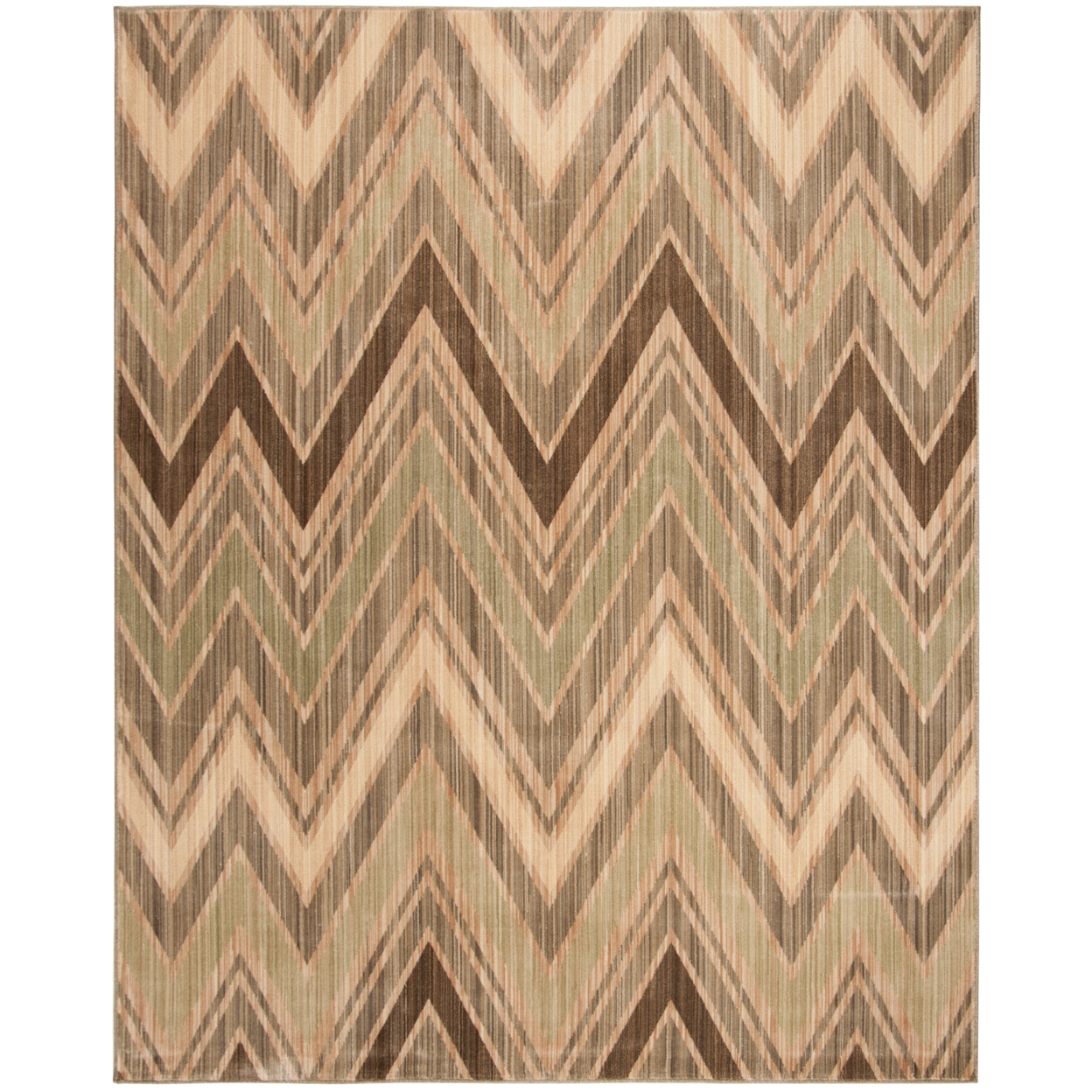 SAFAVIEH Infinity Collection INF588A Taupe / Beige Rug - 8' X 10'