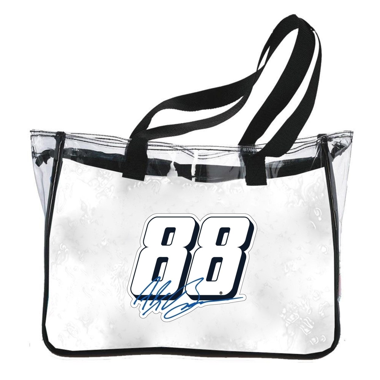AB Alex Bowman #88 NASCAR Plastic Clear Tote Bag