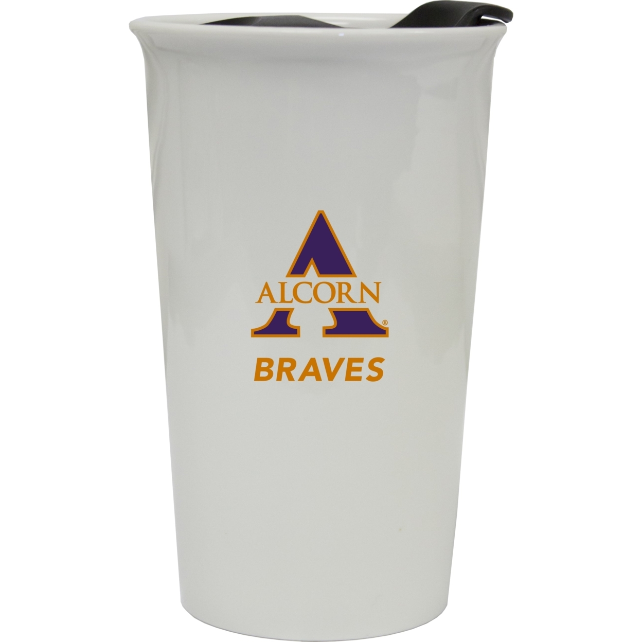 Alcorn State Braves Double Walled Ceramic Tumbler