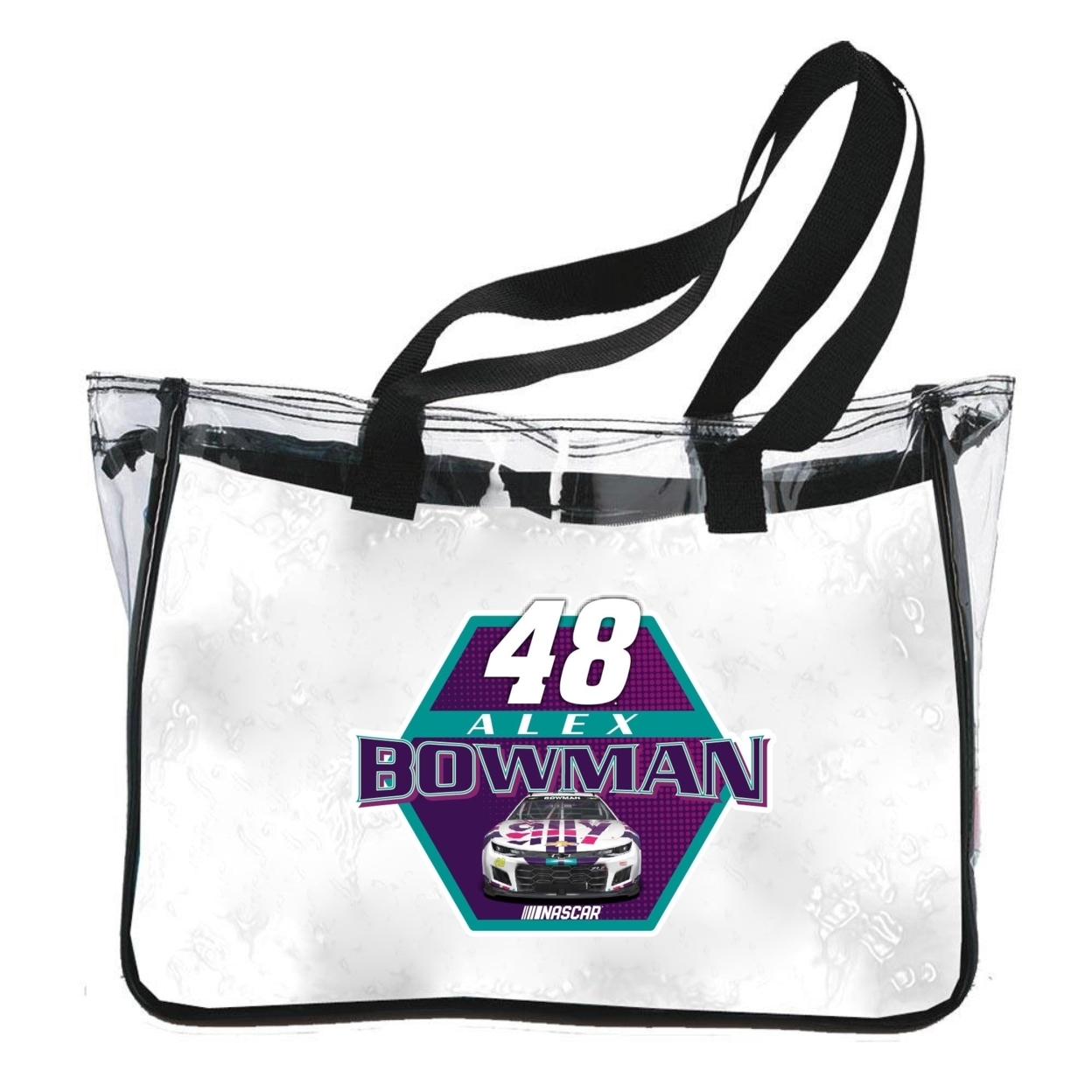 Alex Bowman #48 Nascar Clear Tote Bag New For 2022