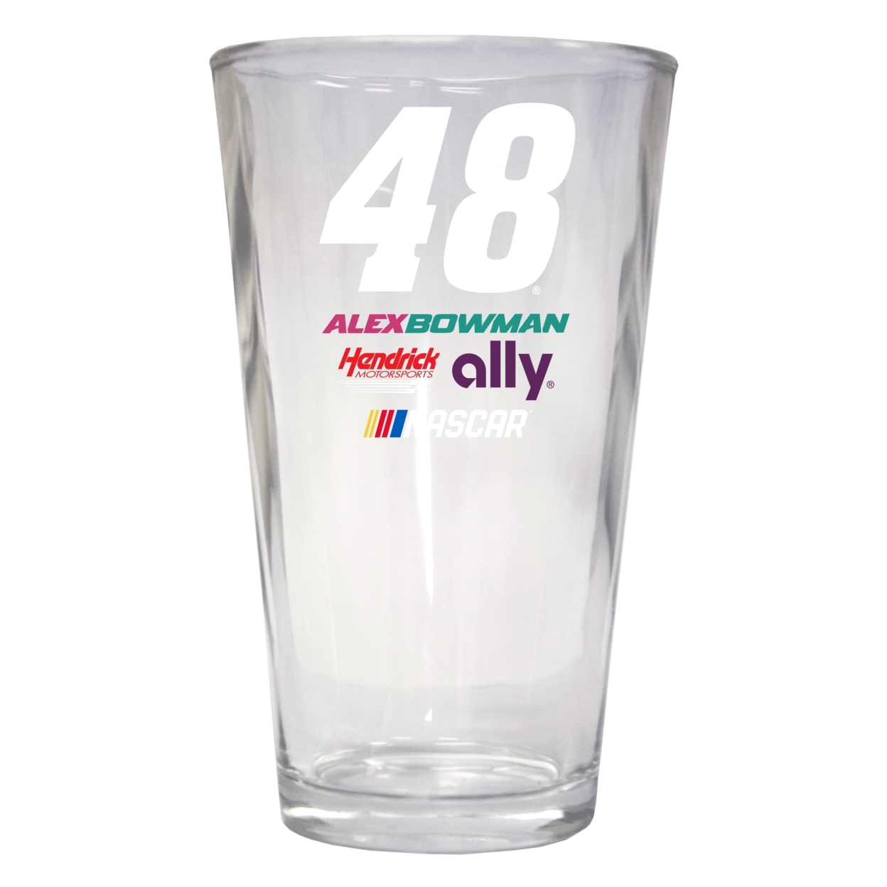 Alex Bowman #48 NASCAR Pint Glass