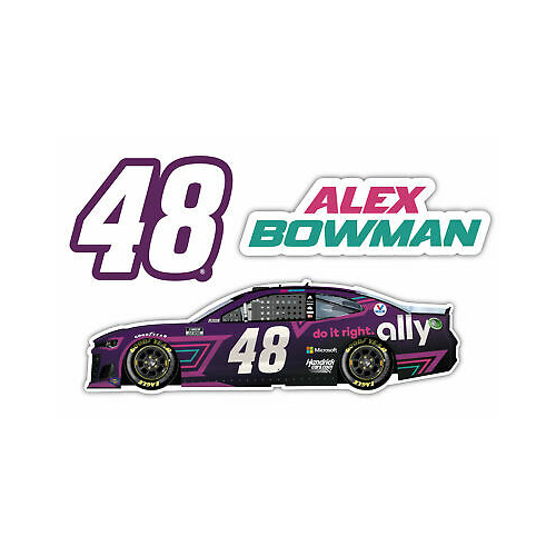 Alex Bowman NASCAR #48 3 Pack Laser Cut Decal