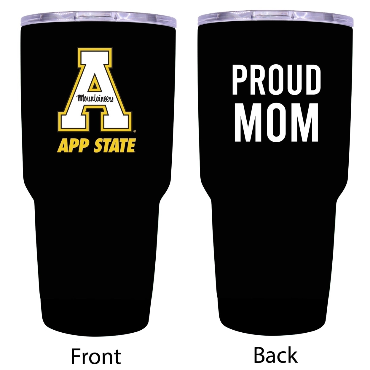 Appalachian State Proud Mom 24 Oz Insulated Stainless Steel Tumbler